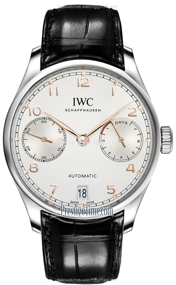 iw500704 IWC Portugieser Automatic 7 Day Power Reserve Mens Watch iw500704 IWC Portugieser Automatic 7 Day Power Reserve Mens Watch
