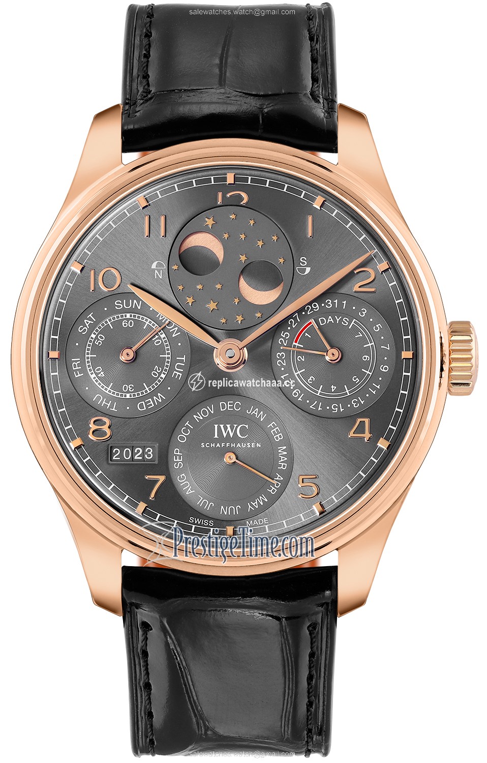 iw503404 IWC Portugieser Perpetual Calendar Perpetual Double Moonphase Mens Watch iw503404 IWC Portugieser Perpetual Calendar Perpetual Double Moonphase Mens Watch