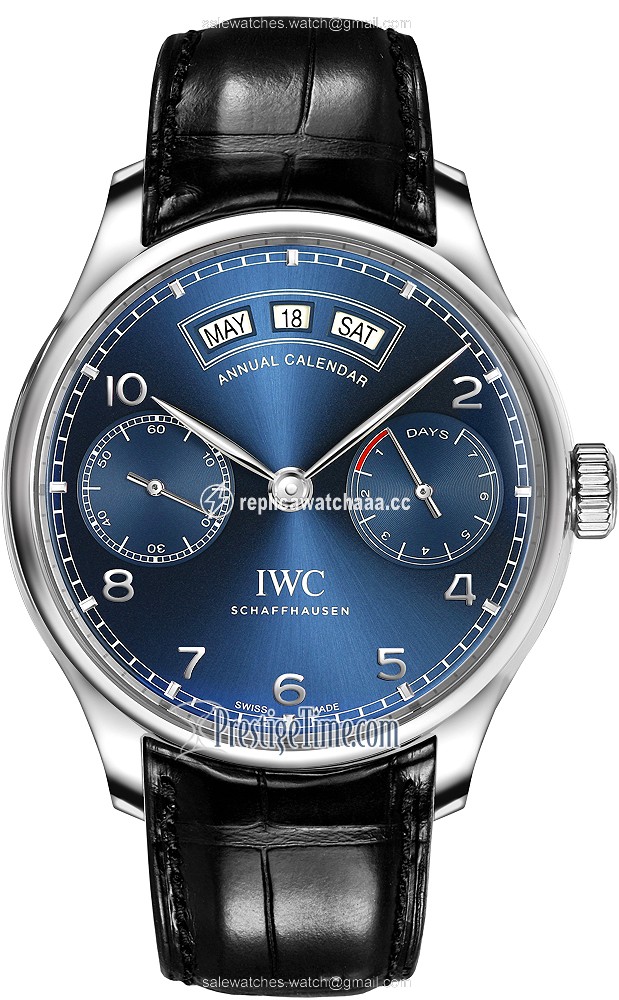iw503502 IWC Portugieser Annual Calendar Mens Watch iw503502 IWC Portugieser Annual Calendar Mens Watch