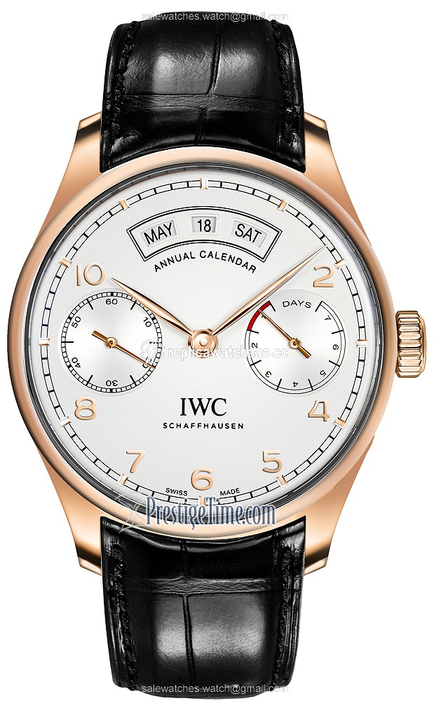 iw503504 IWC Portugieser Annual Calendar Mens Watch iw503504 IWC Portugieser Annual Calendar Mens Watch
