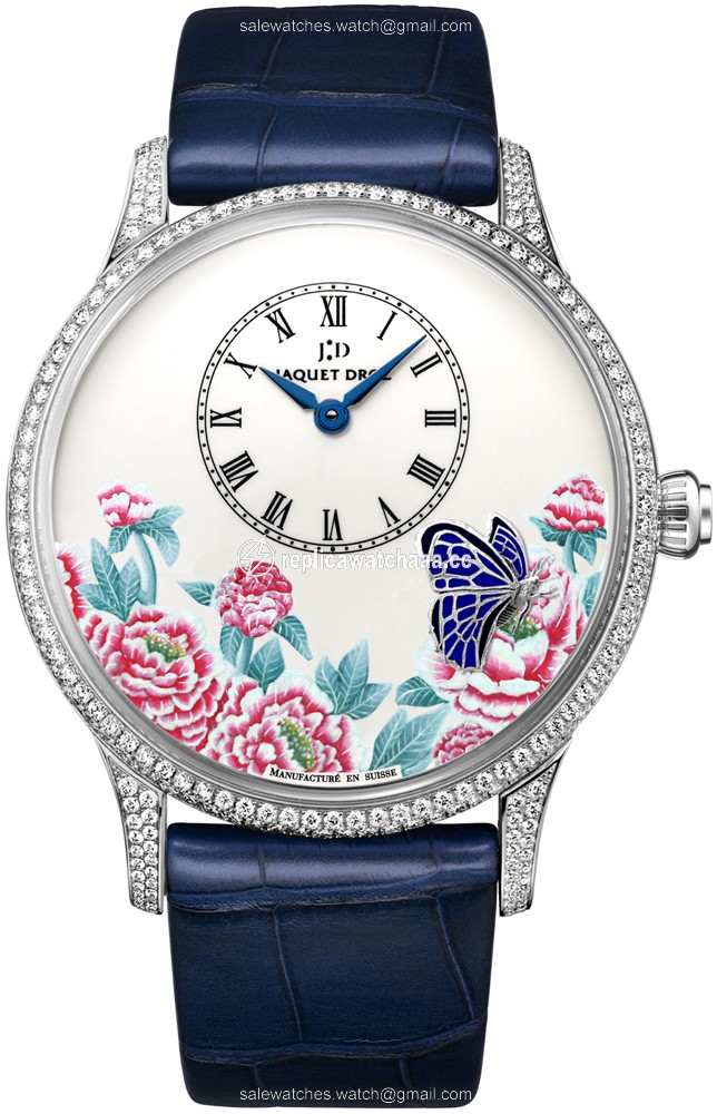 j005034272 BUTTERFLY JOURNEY Jaquet Droz Les Ateliers d'Art Petite Heure Minute Relief Ladies Watch j005034272 BUTTERFLY JOURNEY Jaquet Droz Les Ateliers d'Art Petite Heure Minute Relief Ladies Watch