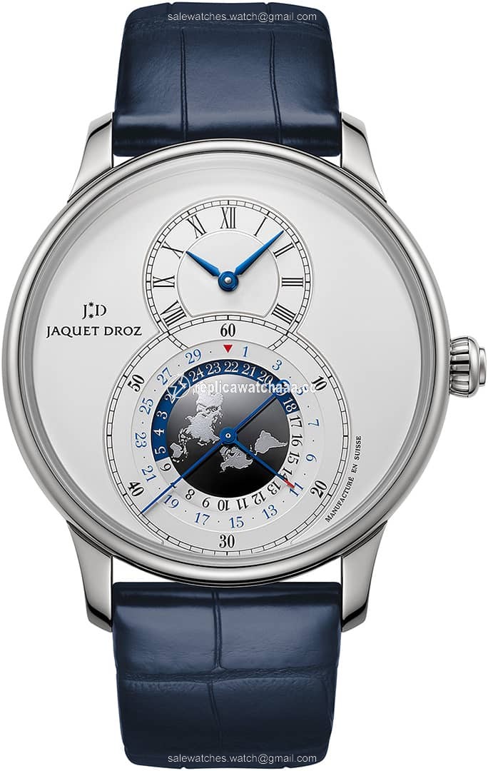 j016030241 Jaquet Droz Grande Seconde Dual Time 43mm Mens Watch j016030241 Jaquet Droz Grande Seconde Dual Time 43mm Mens Watch