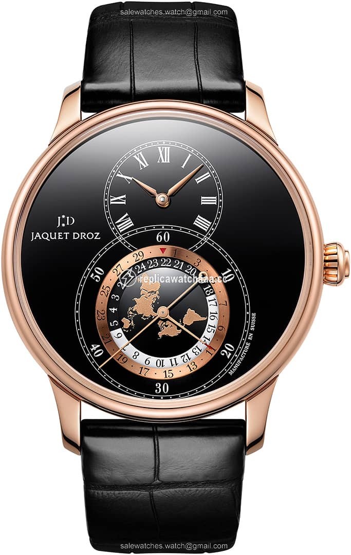 j016033202 Jaquet Droz Grande Seconde Dual Time 43mm Mens Watch j016033202 Jaquet Droz Grande Seconde Dual Time 43mm Mens Watch