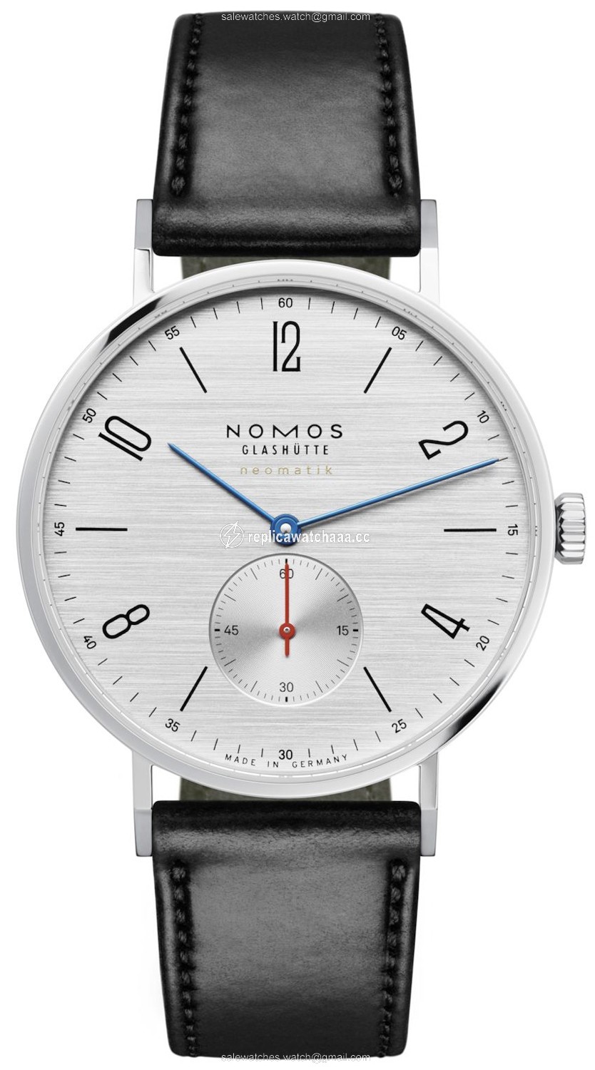 141 Silvercut Nomos Glashutte Tangente Neomatik 39 Mens Watch 141 Silvercut Nomos Glashutte Tangente Neomatik 39 Mens Watch