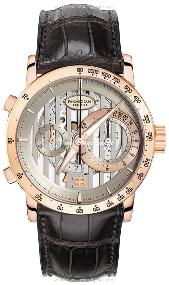 pfc329-1000100 Parmigiani Bugatti Atalante Flyback Chronograph 43mm Mens Watch pfc329-1000100 Parmigiani Bugatti Atalante Flyback Chronograph 43mm Mens Watch