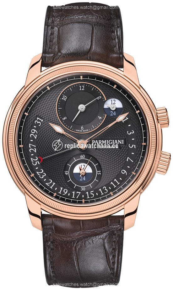 pfc493-1000200-ha1242 Parmigiani Toric Hemisperes Retrograde Mens Watch pfc493-1000200-ha1242 Parmigiani Toric Hemisperes Retrograde Mens Watch