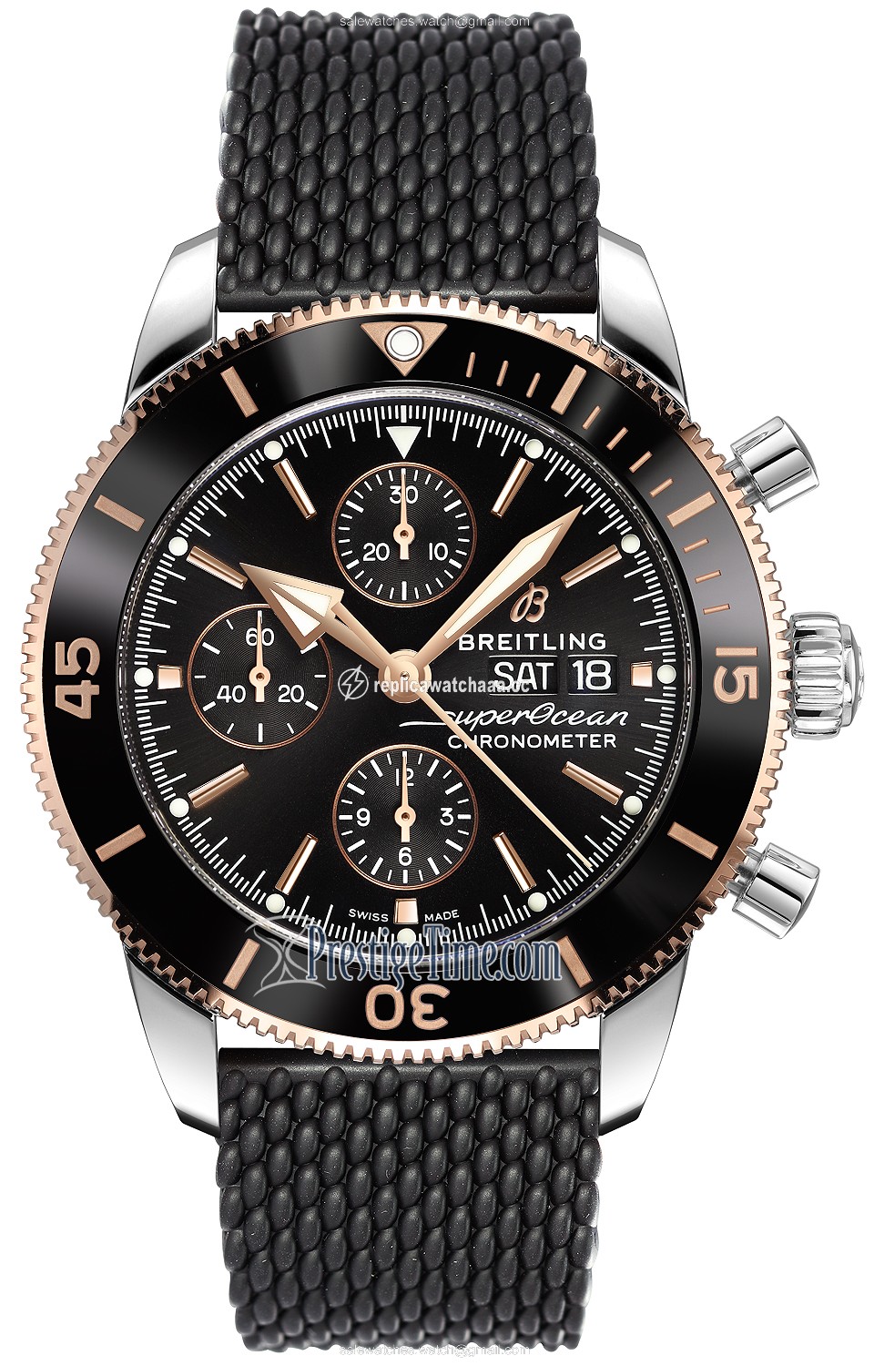 u13313121b1s1 Breitling Superocean Heritage II Chronograph 44 Mens Watch u13313121b1s1 Breitling Superocean Heritage II Chronograph 44 Mens Watch