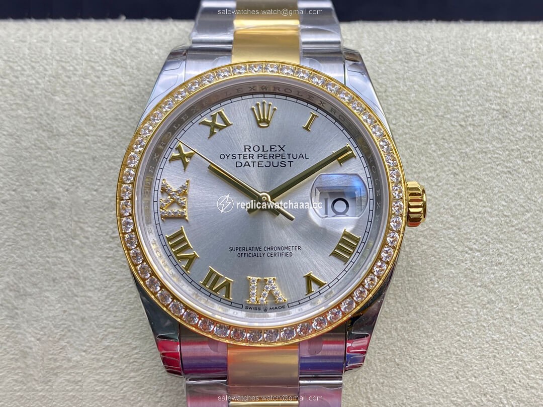 Rolex Datejust M126283RBR-0018 EW Factory Diamond-set Bezel Rolex Datejust M126283RBR-0018 EW Factory Diamond-set Bezel