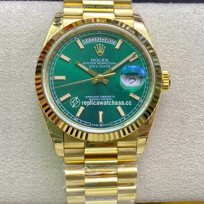 Rolex Day Date 118238 EW Factory Green Dial Rolex Day Date 118238 EW Factory Green Dial