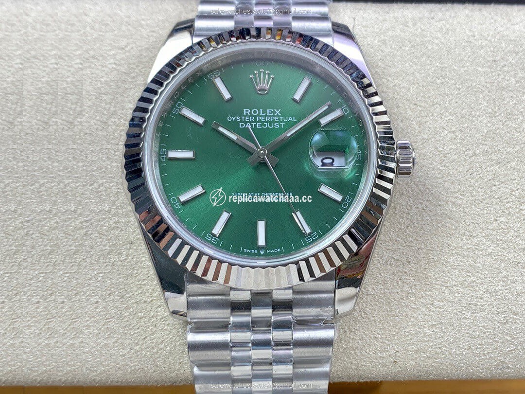 Rolex Datejust M126334-0028 EW Factory Green Dial Rolex Datejust M126334-0028 EW Factory Green Dial