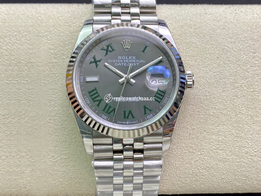 Rolex Datejust M126234-0045 36MM EW Factory Grey Dial Rolex Datejust M126234-0045 36MM EW Factory Grey Dial