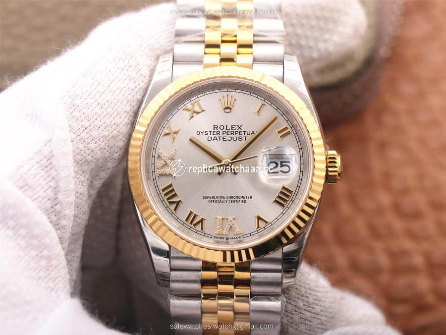 Rolex Datejust M126233-0031 EW Factory Yellow Gold Diamond Dial Rolex Datejust M126233-0031 EW Factory Yellow Gold Diamond Dial