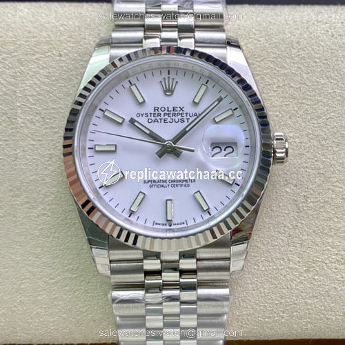 Rolex Datejust 36MM EW Factory Stainless Steel White Dial Rolex Datejust 36MM EW Factory Stainless Steel White Dial