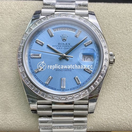 Rolex Day Date 228396TBR EW Factory Diamond Case Rolex Day Date 228396TBR EW Factory Diamond Case