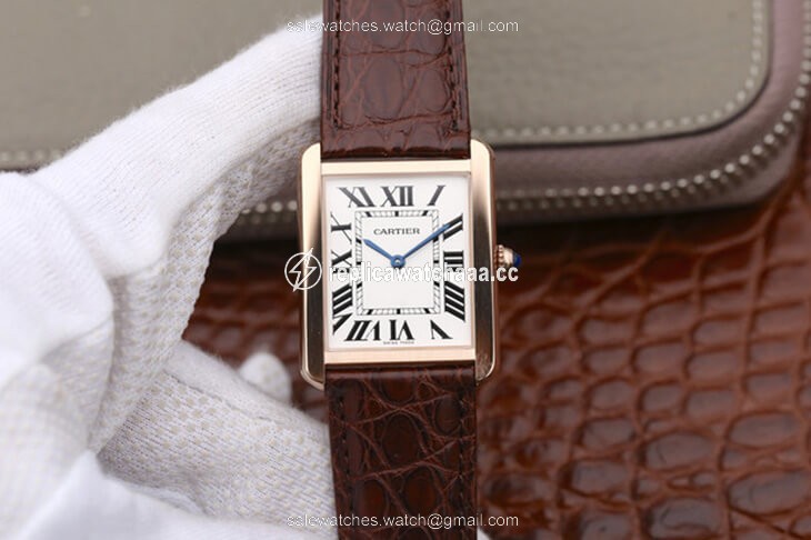 Cartier Tank W5200025 K11 Factory White Dial Cartier Tank W5200025 K11 Factory White Dial