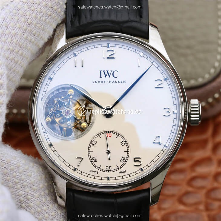 IWC Portuguese Tourbillon ZF Factory Stainless Steel White Dial IWC Portuguese Tourbillon ZF Factory Stainless Steel White Dial