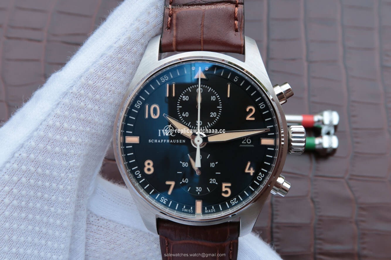 IWC Pilot IW387808 ZF Factory Stainless Steel IWC Pilot IW387808 ZF Factory Stainless Steel