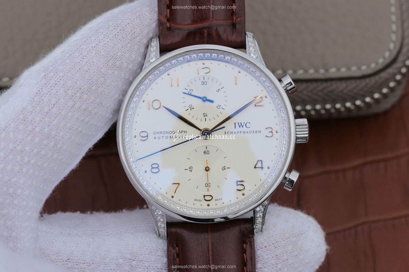 IWC Portugieser IW371440 ZF Factory V2 Stainless Steel Diamond IWC Portugieser IW371440 ZF Factory V2 Stainless Steel Diamond