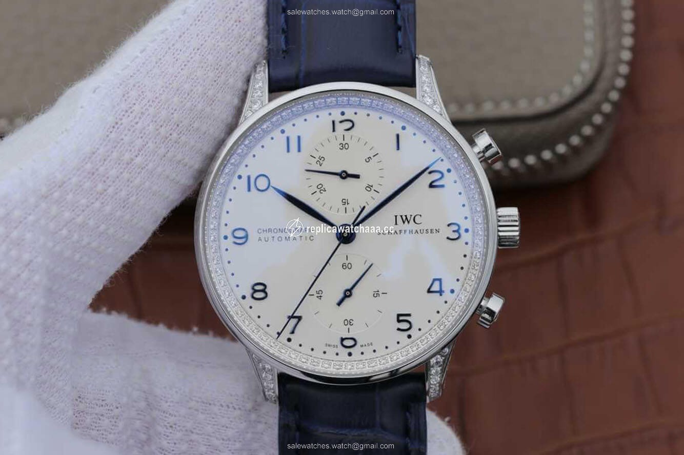 IWC Portugieser IW371440 ZF Factory V2 Diamond White Dial IWC Portugieser IW371440 ZF Factory V2 Diamond White Dial