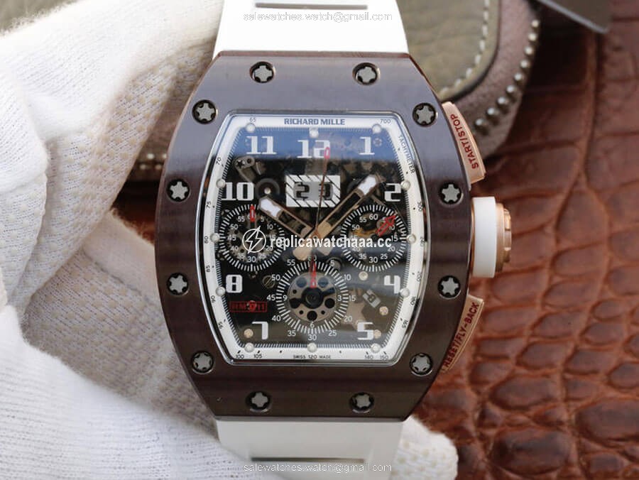 Richard Mille RM011 KV Factory Brown Ceramic Case Richard Mille RM011 KV Factory Brown Ceramic Case