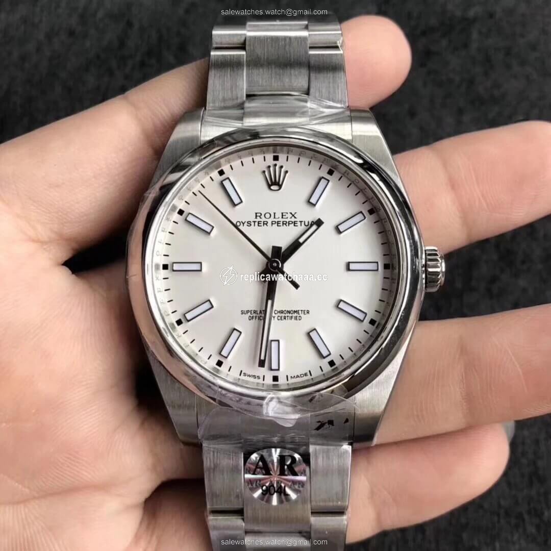 Rolex Oyster Perpetual 114300 39MM AR Factory White Dial Rolex Oyster Perpetual 114300 39MM AR Factory White Dial