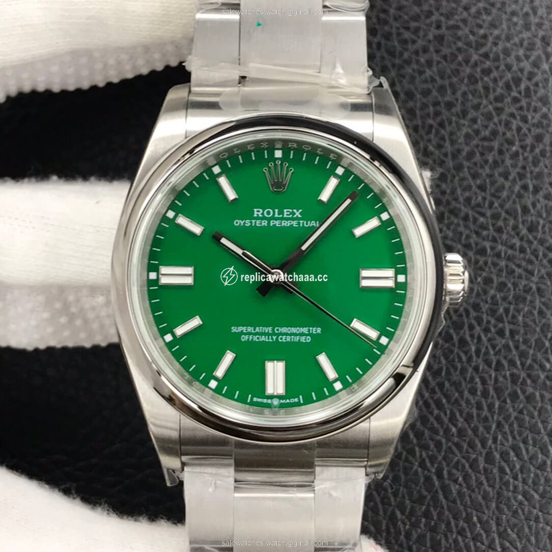 Rolex Oyster Perpetual M126000-0005 36MM EW Factory Green Dial Rolex Oyster Perpetual M126000-0005 36MM EW Factory Green Dial
