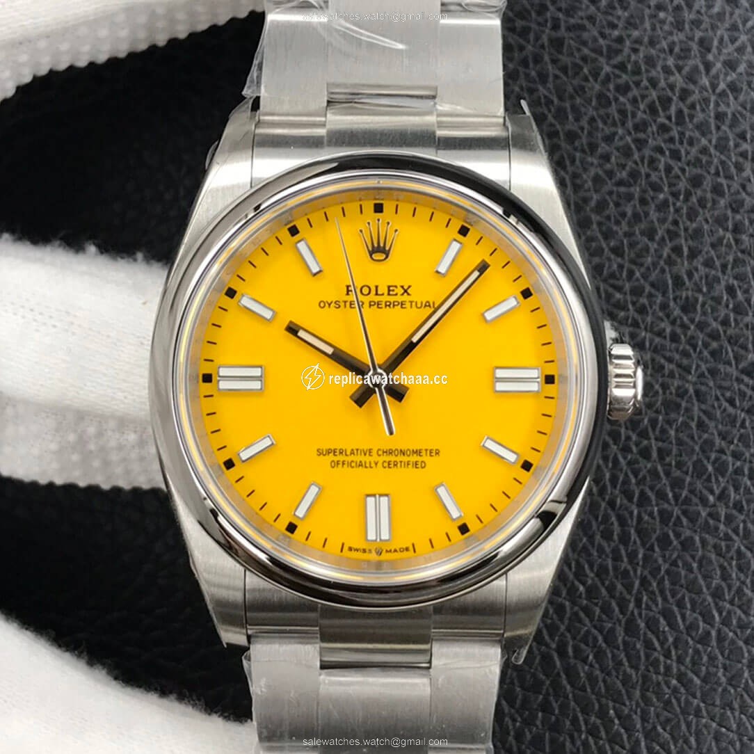 Rolex Oyster Perpetual M126000-0004 36MM EW Factory Yellow Dial Rolex Oyster Perpetual M126000-0004 36MM EW Factory Yellow Dial