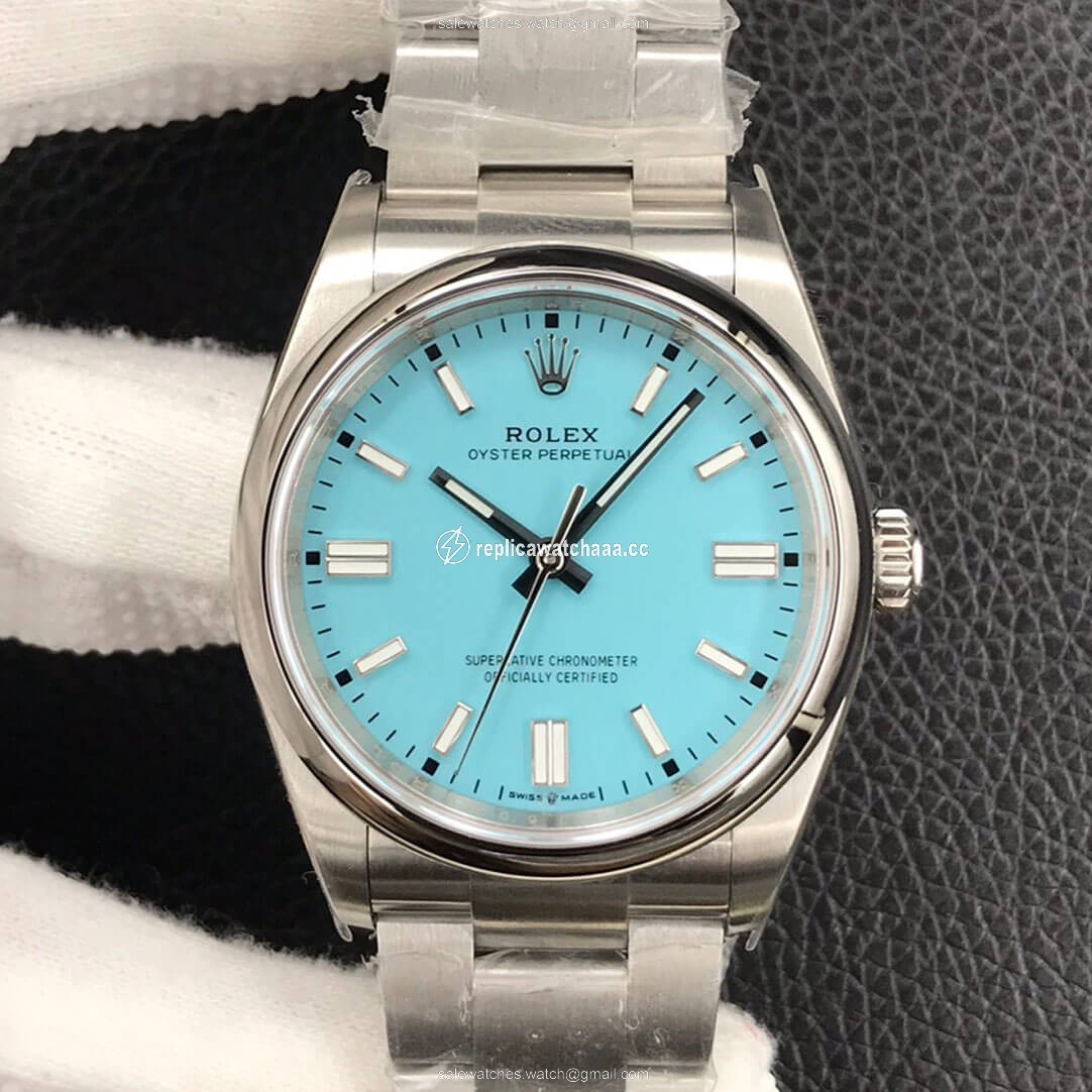 Rolex Oyster Perpetual M126000-0006 36MM EW Factory Turquoise Blue Dial Rolex Oyster Perpetual M126000-0006 36MM EW Factory Turquoise Blue Dial