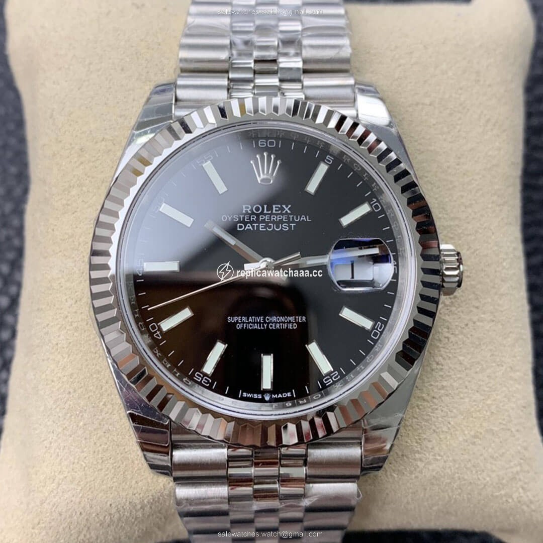 Rolex Datejust M126334-0018 EW Factory Black Dial Rolex Datejust M126334-0018 EW Factory Black Dial