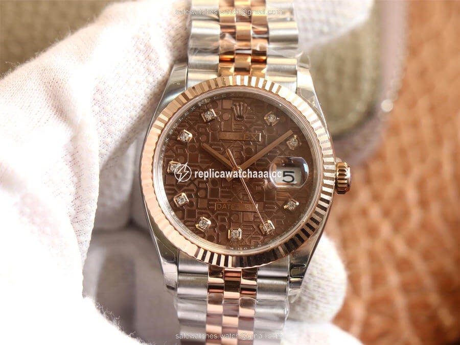 Rolex Datejust M126231-0025 EW Factory Diamond Chocolate Color Dial Rolex Datejust M126231-0025 EW Factory Diamond Chocolate Color Dial
