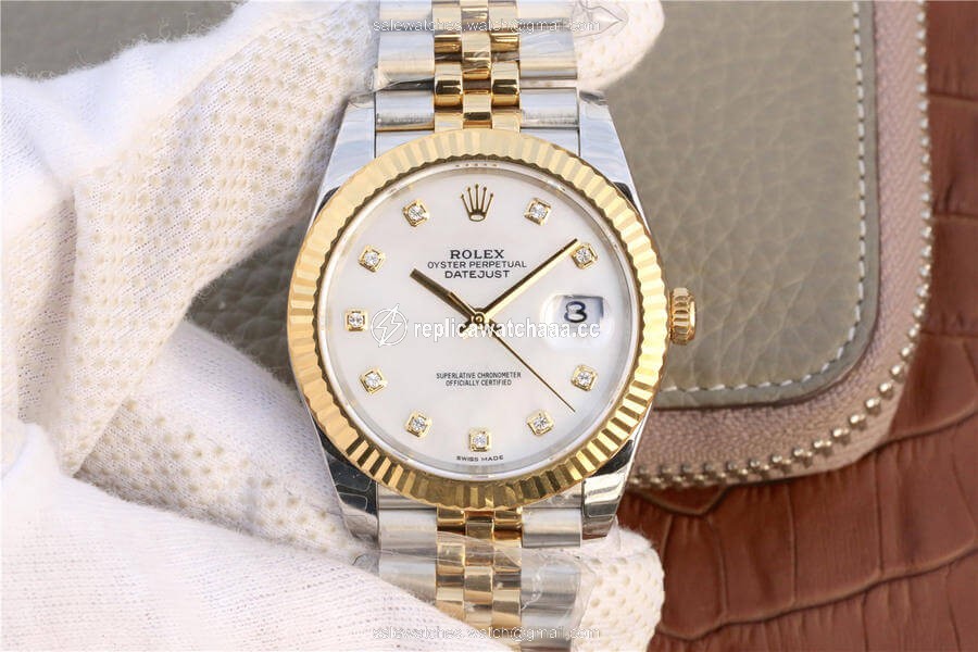Rolex Datejust M126333-0018 EW Factory Yellow Gold White Dial Rolex Datejust M126333-0018 EW Factory Yellow Gold White Dial