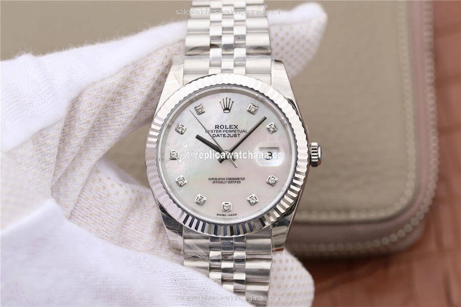 Rolex Datejust M126334-0020 EW Factory White Mother-Of-Pearl Dial Rolex Datejust M126334-0020 EW Factory White Mother-Of-Pearl Dial