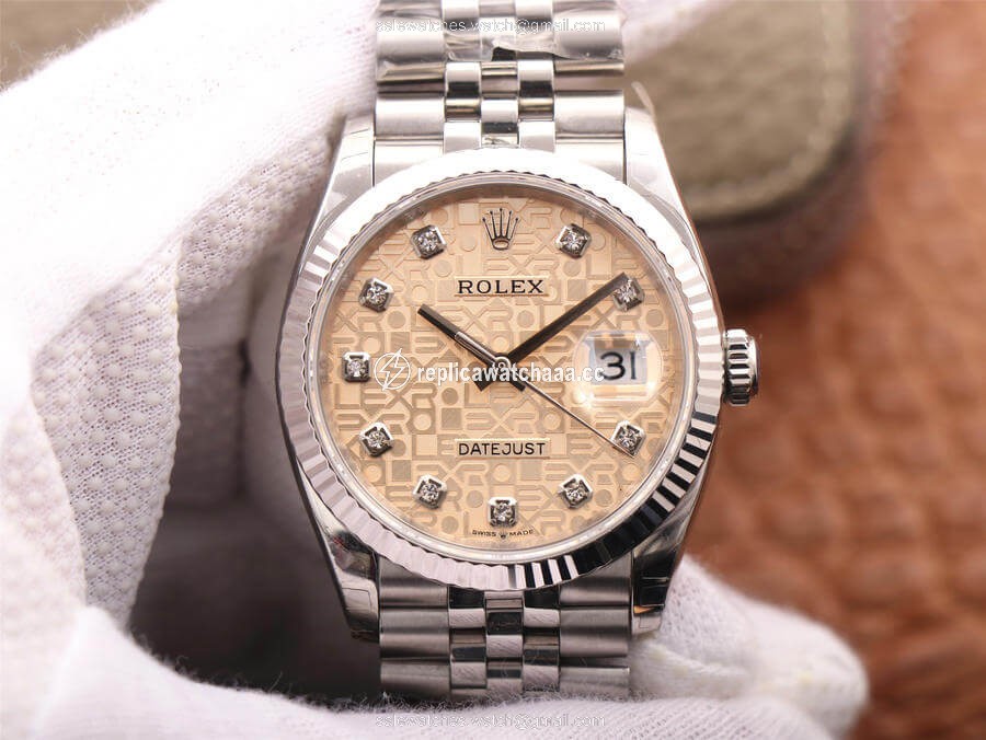 Rolex Datejust M126234-0023 36MM EW Factory Diamond-Studded Dial Rolex Datejust M126234-0023 36MM EW Factory Diamond-Studded Dial
