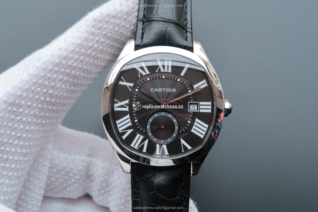 Drive De Cartier WSNM0009 V6 Factory Black Dial Drive De Cartier WSNM0009 V6 Factory Black Dial