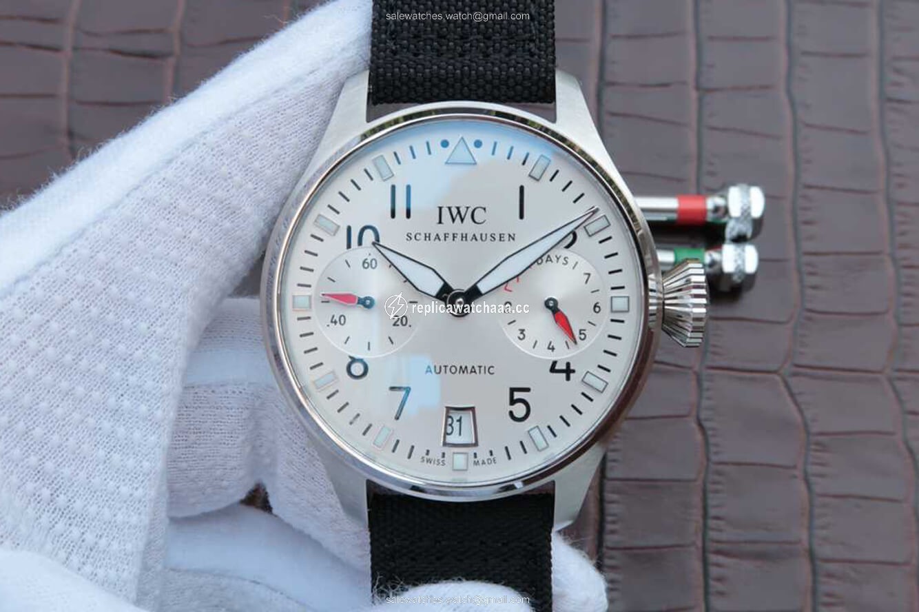 IWC Pilot 3777 Limited Edition ZF Factory White Dial IWC Pilot 3777 Limited Edition ZF Factory White Dial