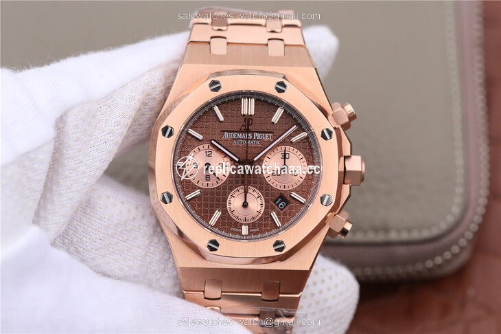 Audemars Piguet Royal Oak Chronograph 26331OR.OO.1220OR.02 OM Factory Brown Dial Audemars Piguet Royal Oak Chronograph 26331OR.OO.1220OR.02 OM Factory Brown Dial