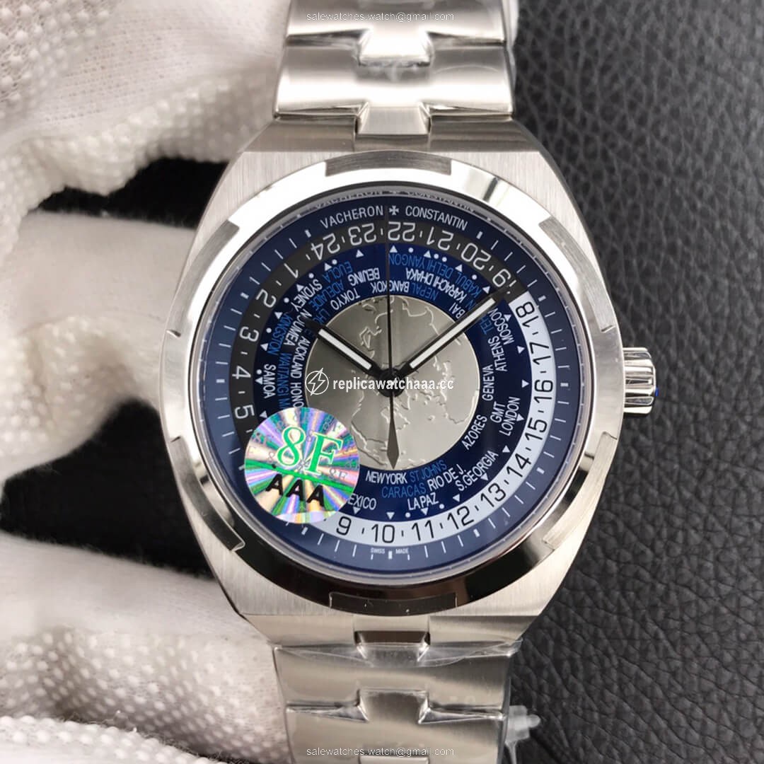 Vacheron Constantin Overseas 7700V/110A-B172 World Time 8F Factory Blue Dial Vacheron Constantin Overseas 7700V/110A-B172 World Time 8F Factory Blue Dial