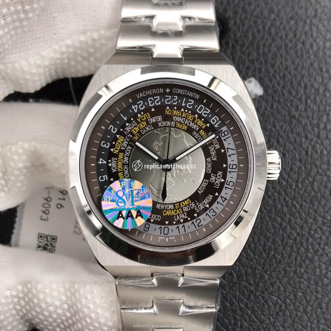 Vacheron Constantin Overseas 7700V/110A-B176 World Time 8F Factory Brown Dial Vacheron Constantin Overseas 7700V/110A-B176 World Time 8F Factory Brown Dial