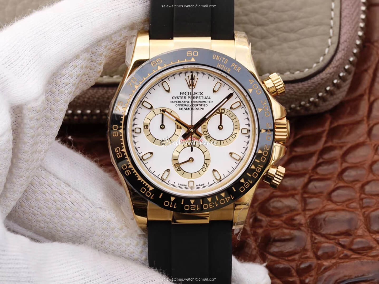 Rolex Daytona Cosmograph M116518ln-0041 JH Factory White Dial Rolex Daytona Cosmograph M116518ln-0041 JH Factory White Dial