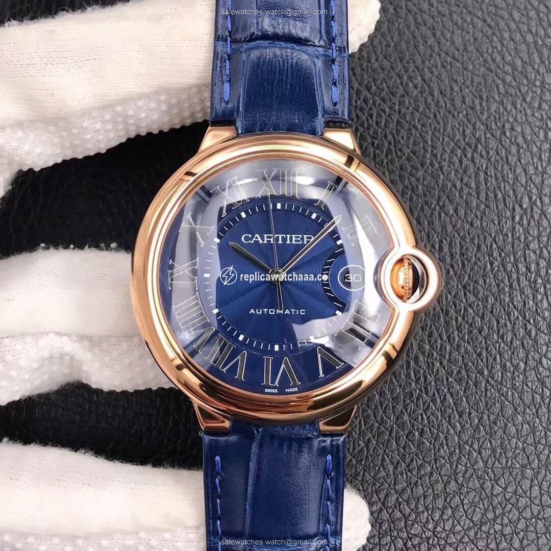 Ballon Bleu De Cartier 42MM WGBB0036 V6 Factory Blue Dial Ballon Bleu De Cartier 42MM WGBB0036 V6 Factory Blue Dial