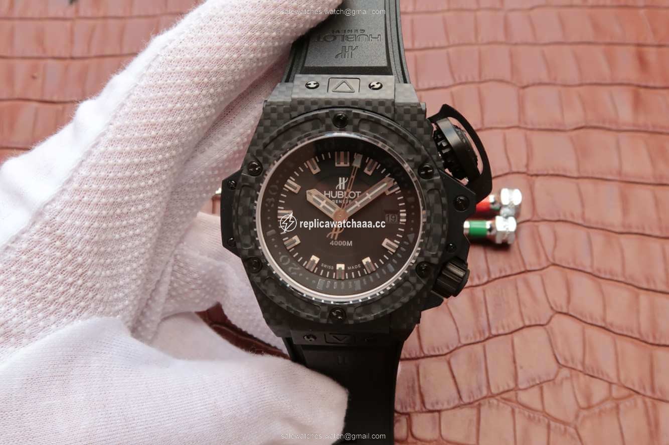 Hublot King Power Oceanographic 4000M 731.QX.1140.RX V6 Factory Forged Carbon Fiber Hublot King Power Oceanographic 4000M 731.QX.1140.RX V6 Factory Forged Carbon Fiber