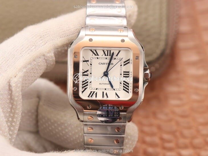 Cartier De Santos W2SA0007 BV Factory White Dial Cartier De Santos W2SA0007 BV Factory White Dial