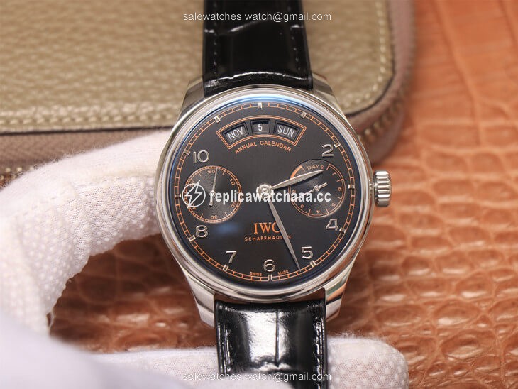 IWC Portugieser Pisa Version YL Factory Black Dial IWC Portugieser Pisa Version YL Factory Black Dial