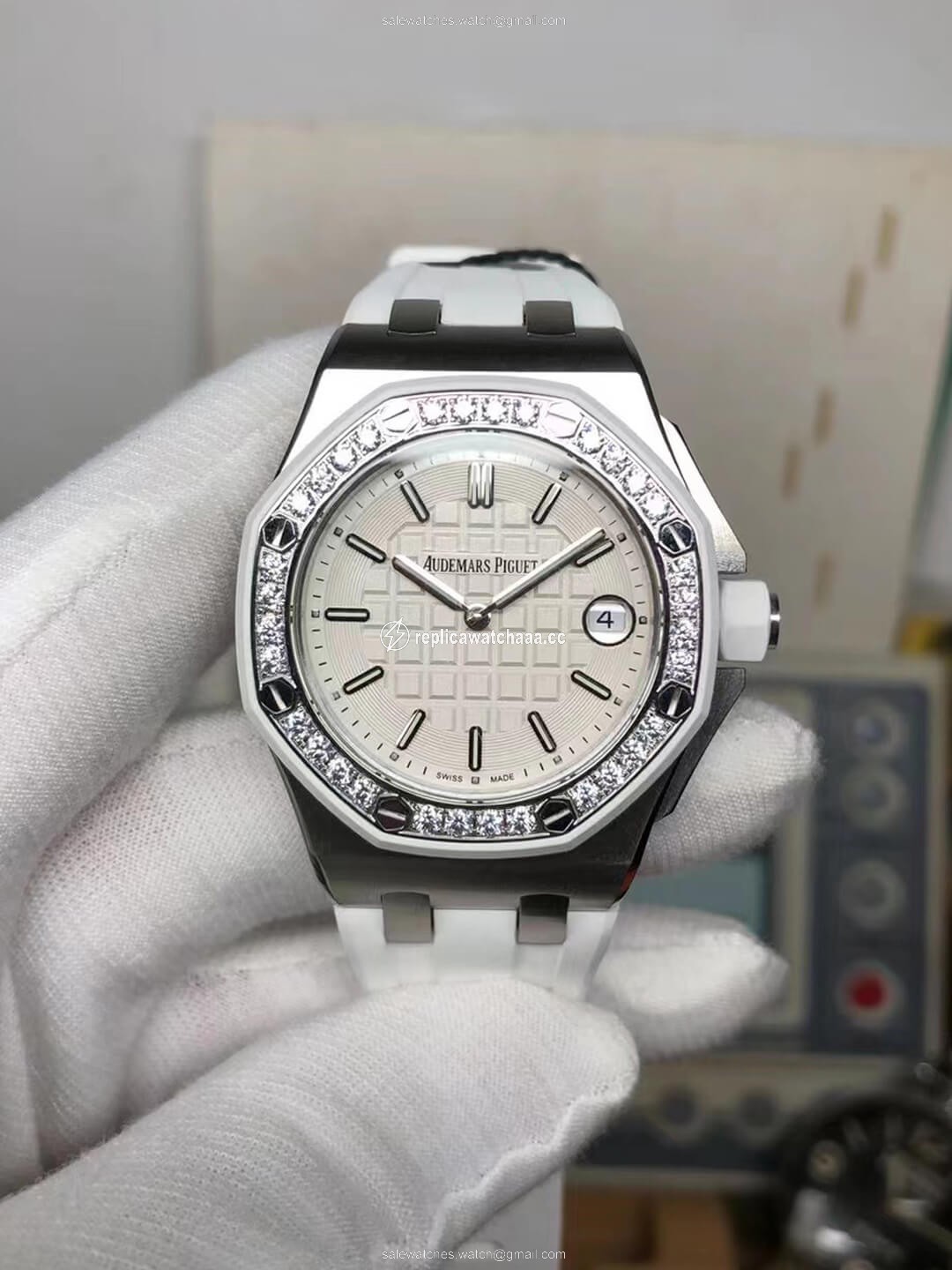 Audemars Piguet Royal Oak Offshore 67540SK.ZZ.A010CA.01 White Dial Audemars Piguet Royal Oak Offshore 67540SK.ZZ.A010CA.01 White Dial