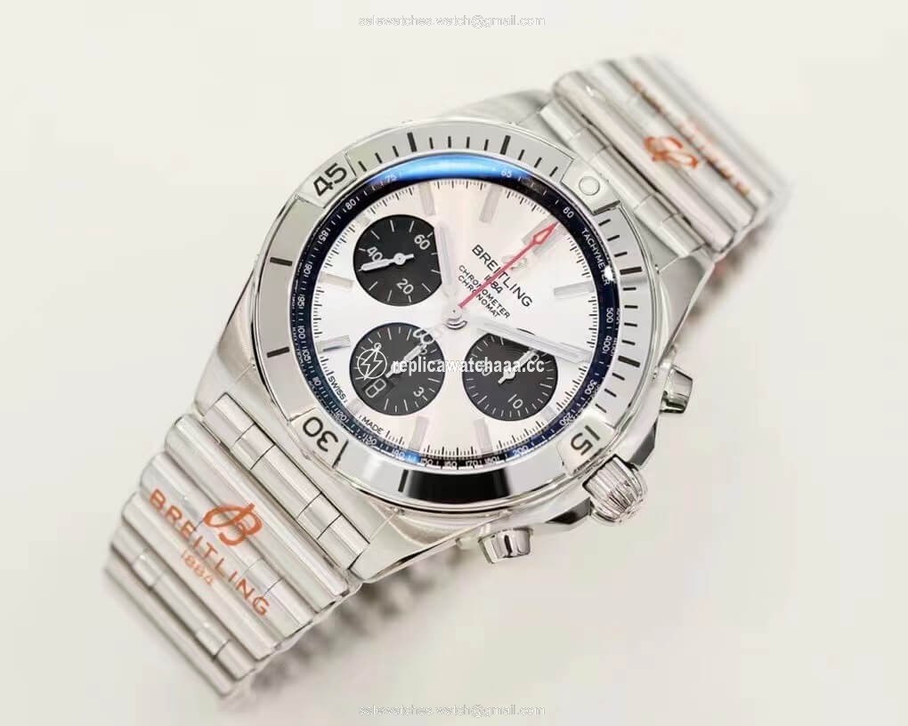 Breitling Chronomat AB0134101G1A1 GF Factory White Dial Breitling Chronomat AB0134101G1A1 GF Factory White Dial