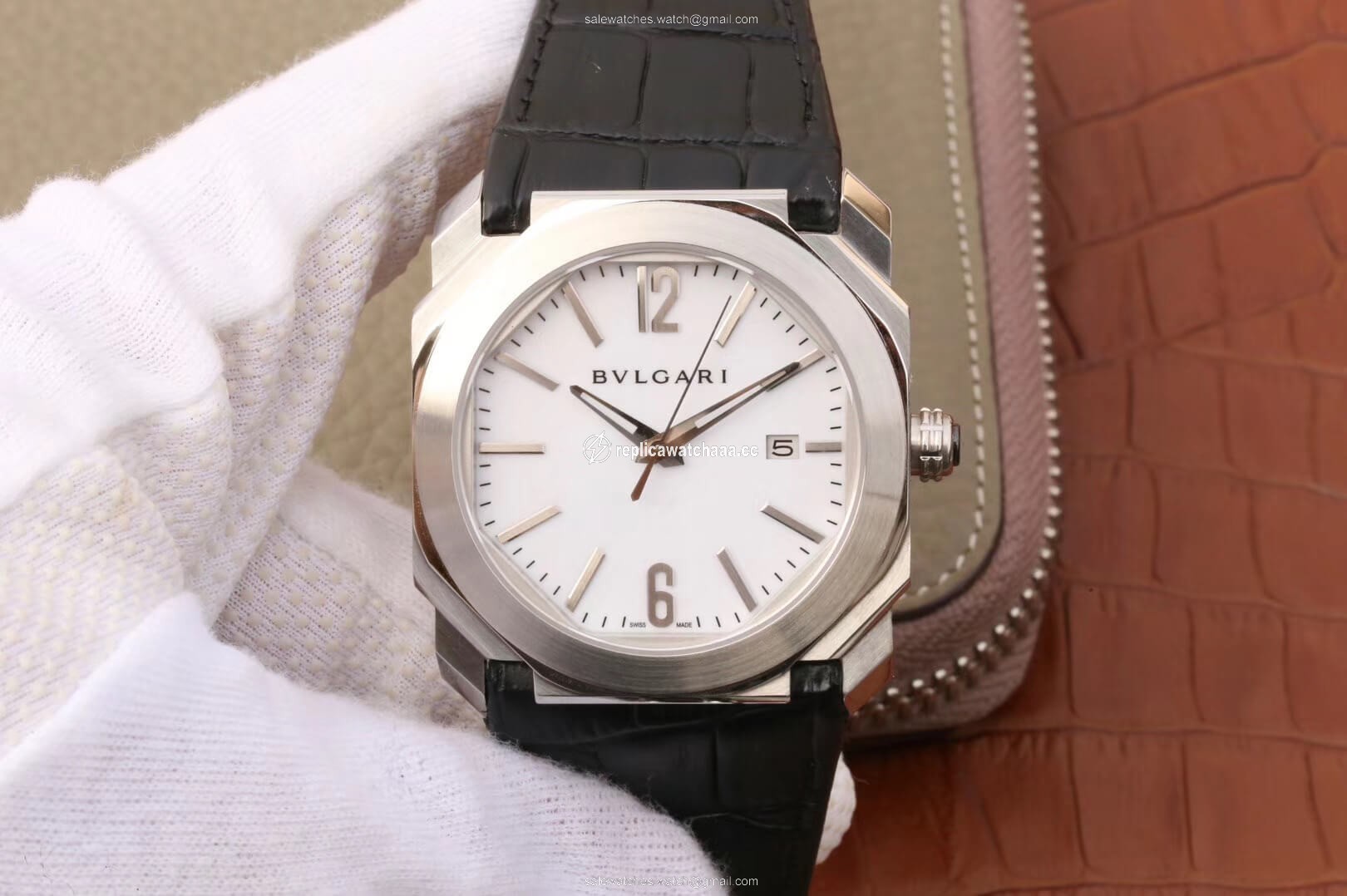 Bvlgari Octo 102779 OC41C6SLD White Dial Bvlgari Octo 102779 OC41C6SLD White Dial