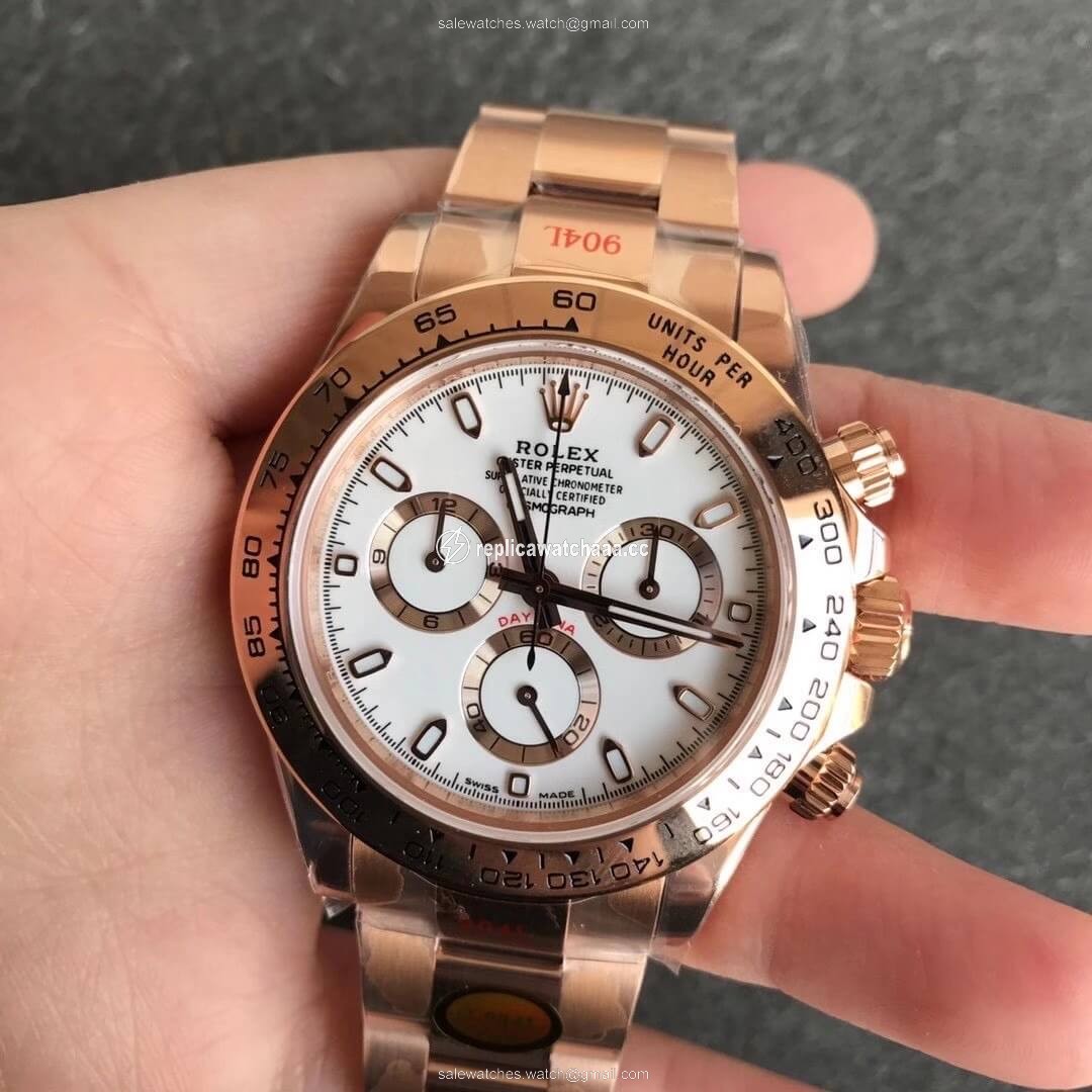 Rolex Daytona m116505-0010 Noob Factory White Dial Rolex Daytona m116505-0010 Noob Factory White Dial