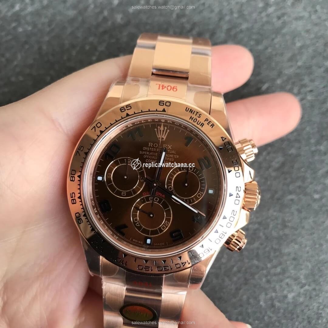 Rolex Daytona m116505-0011 Noob Factory Brown Dial Rolex Daytona m116505-0011 Noob Factory Brown Dial