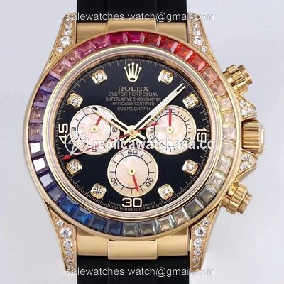 Rolex Daytona 116598RBOW BL Factory Yellow Gold Rolex Daytona 116598RBOW BL Factory Yellow Gold