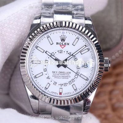 Rolex Sky Dweller M326934-0001 Noob Factory White Dial Rolex Sky Dweller M326934-0001 Noob Factory White Dial